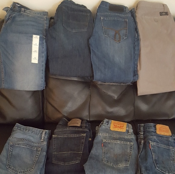 Calvin Klein Other - 8 pairs of Boys pants size 12 & 20 more pairs sz14